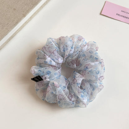 碎花簡約髮圈