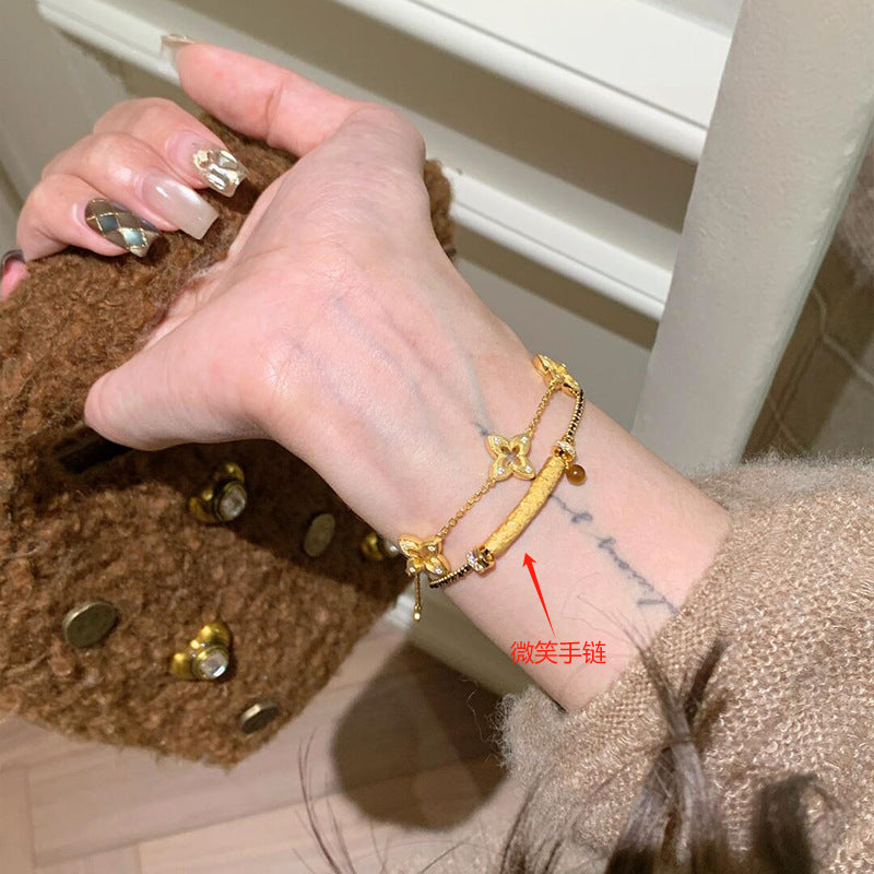 虎眼石復古項鍊