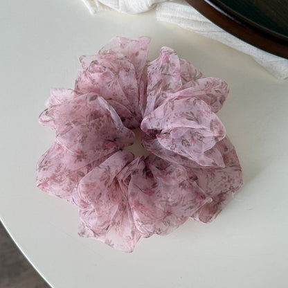 網紗波點大腸圈髮圈