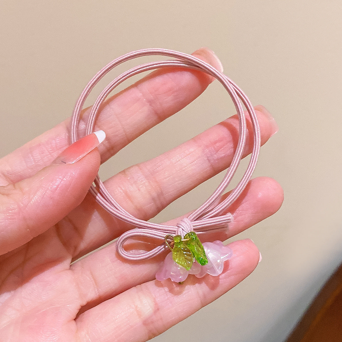 繽紛鈴蘭髮圈