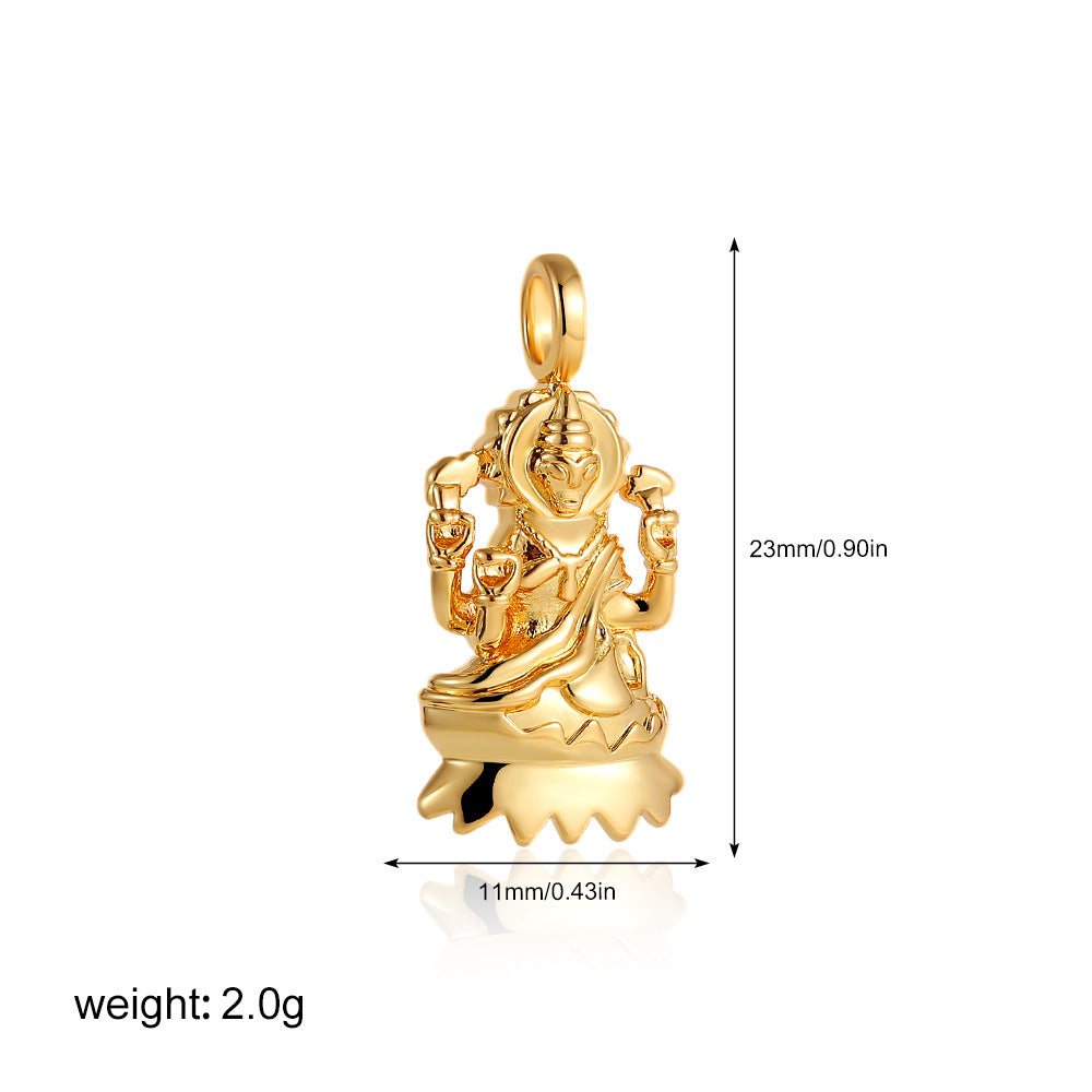 金色鋯石眼睛墜飾項鍊－細節特寫31｜https://igowo.tw/