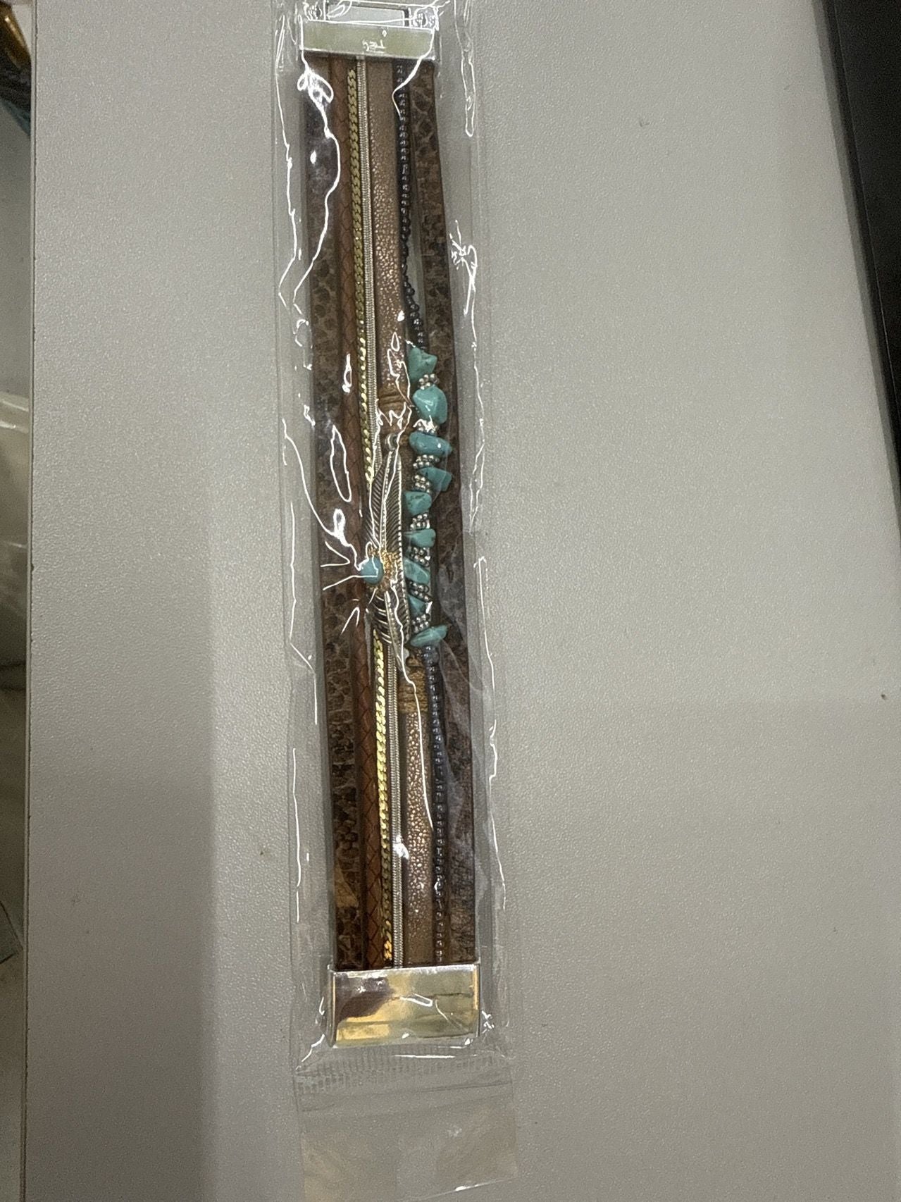 綠松石靴子耳墜