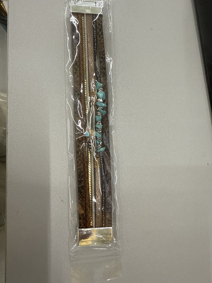 綠松石靴子耳墜