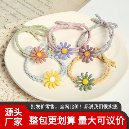 彈力繩雛菊簡約髮圈
