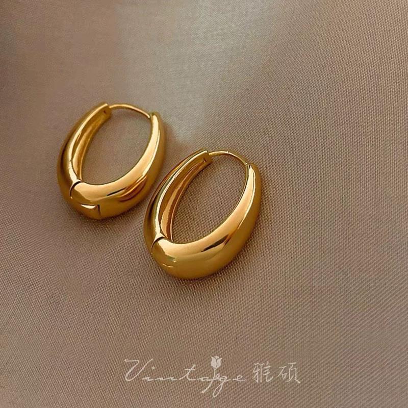 金屬復古耳釘－細節特寫9｜https://igowo.tw/