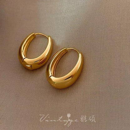 金屬復古耳釘－細節特寫9｜https://igowo.tw/