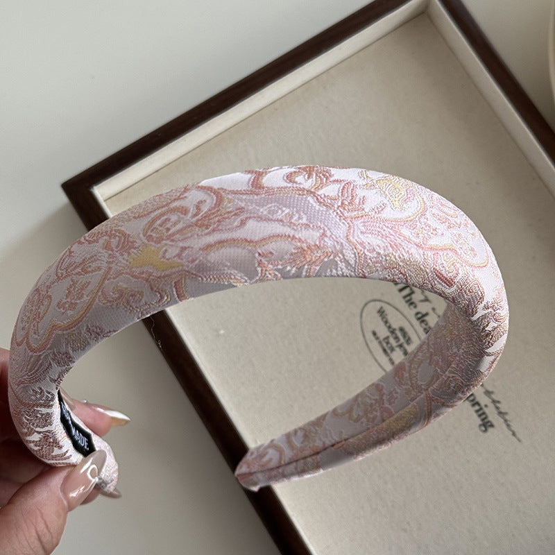 刺繡復古髮箍