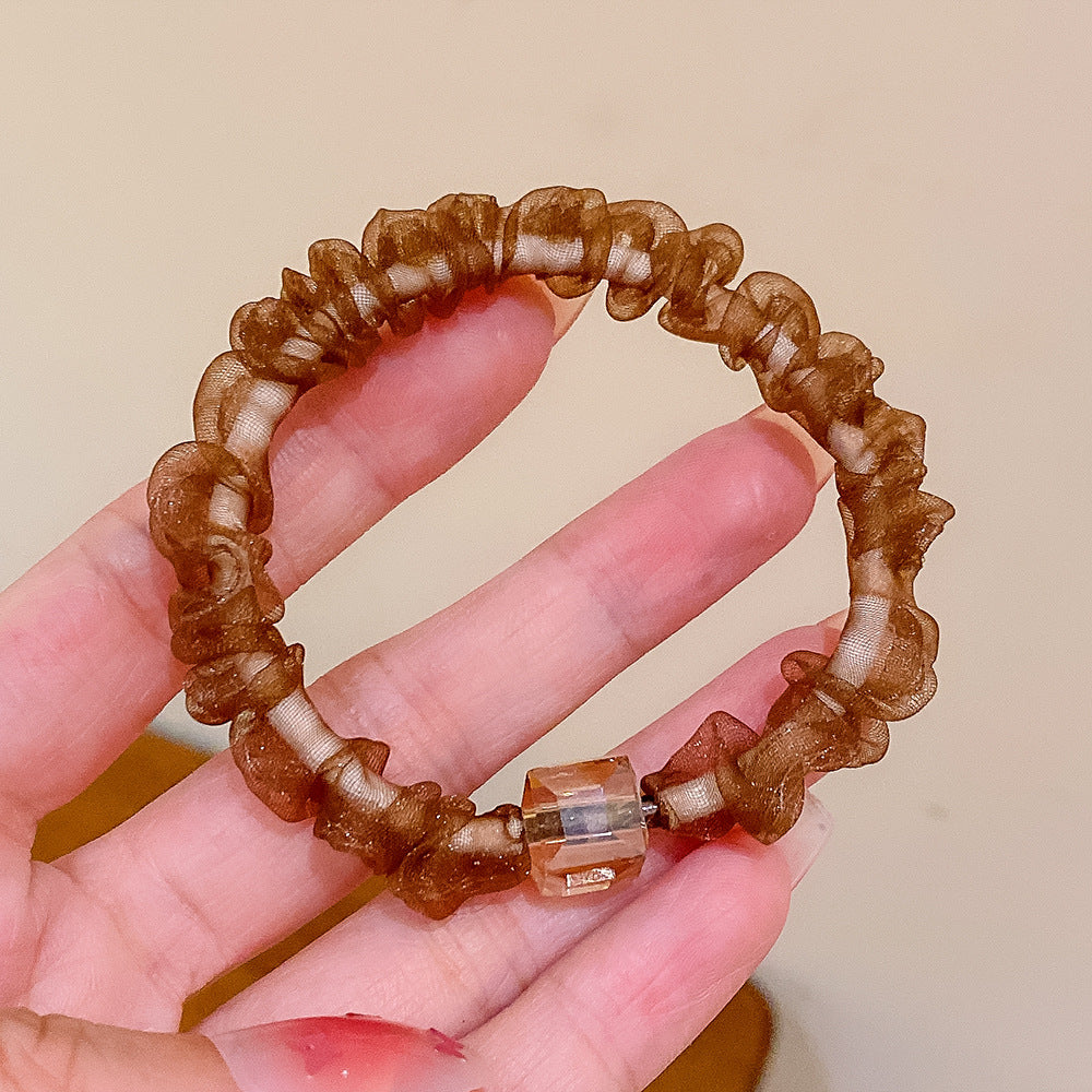 網紗簡約髮圈