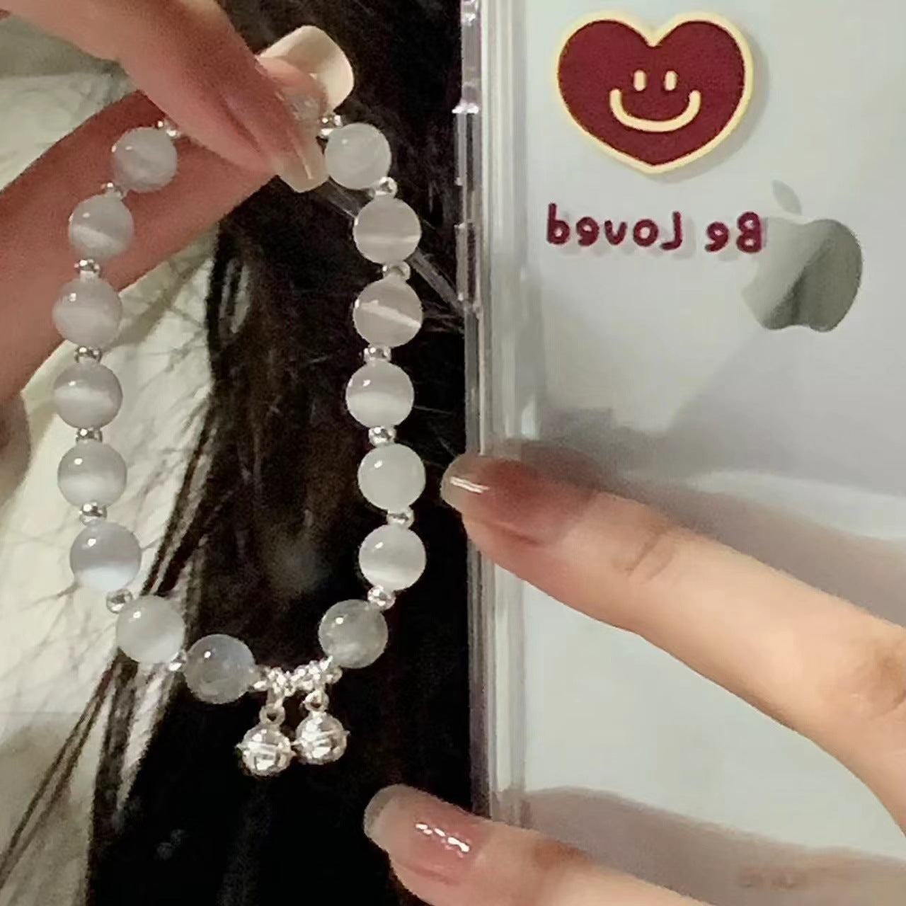 小紅書同款高級感水晶串珠手串地攤經濟ins清新小眾手鏈手飾批發