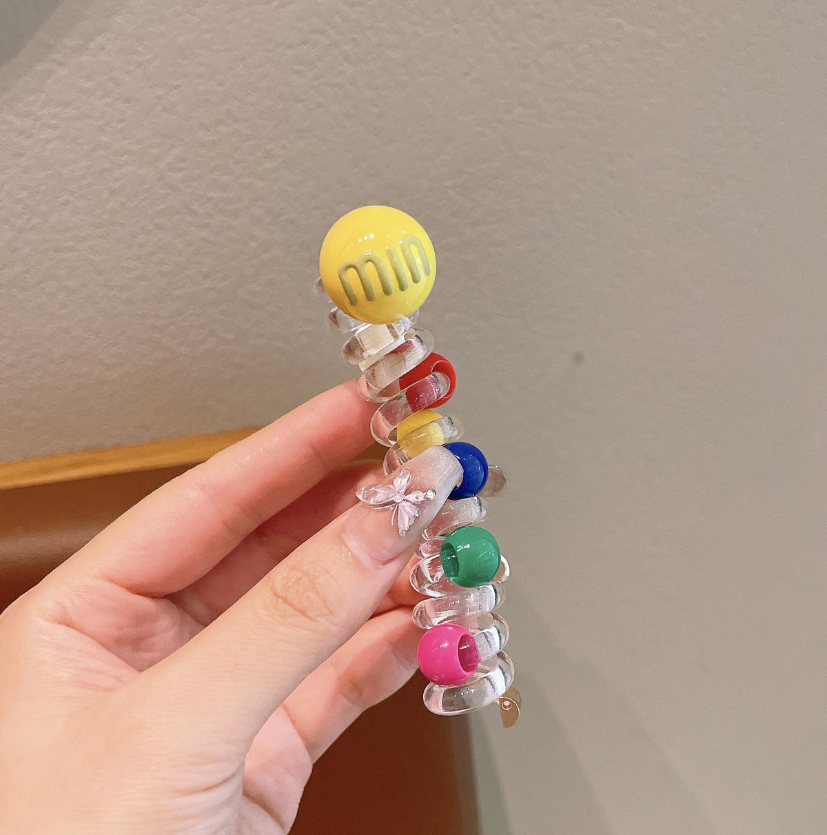 彩色簡約髮圈
