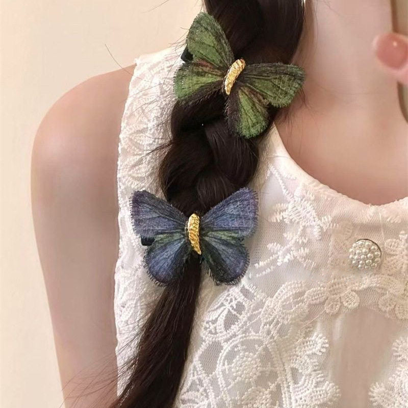 刺繡復古髮夾－商品主圖｜https://igowo.tw/