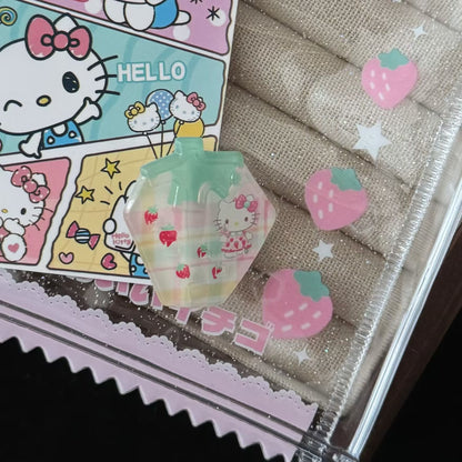 貓咪草莓髮夾