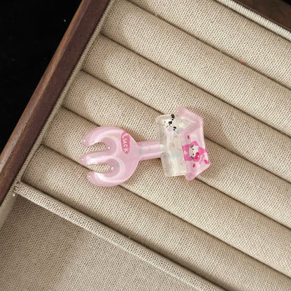 貓咪卡通髮夾