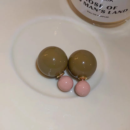 珍珠銀針花朵鑲鑽耳環－細節特寫77｜https://igowo.tw/
