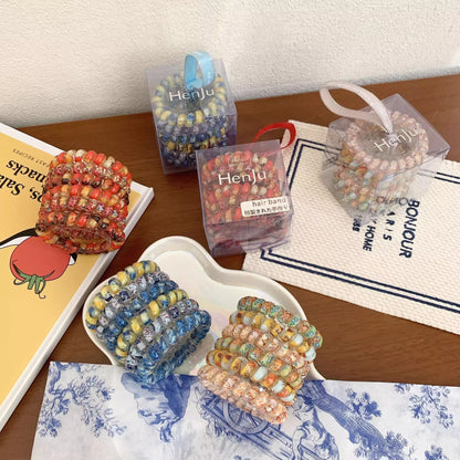 彈力繩簡約髮圈－商品主圖｜https://igowo.tw/