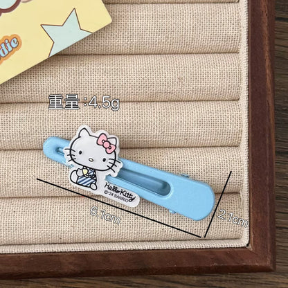 藍色貓咪髮夾