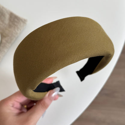 寬版簡約髮箍