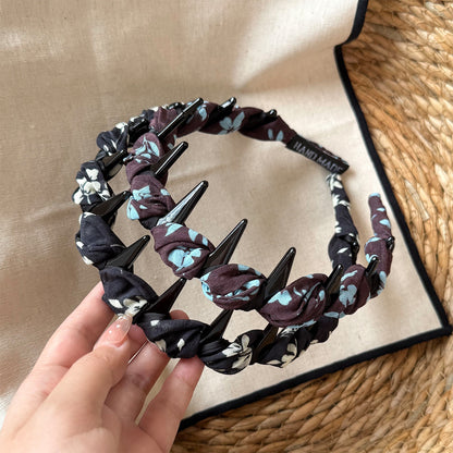 網紗纏繞髮箍－商品主圖｜https://igowo.tw/