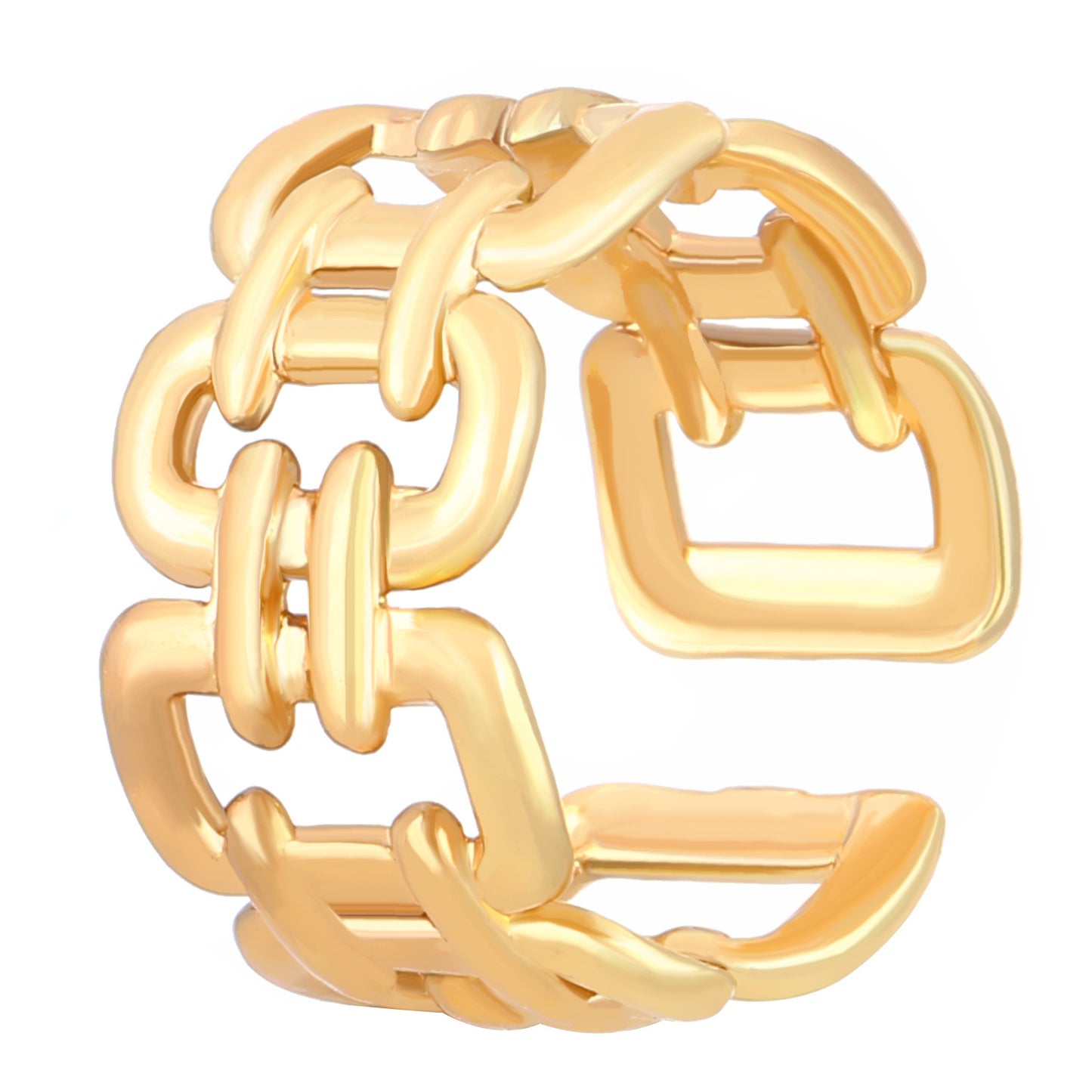C形免耳洞鏤空耳夾－細節特寫15｜https://igowo.tw/