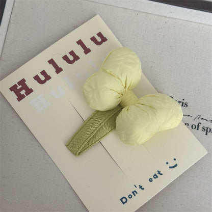 蝴蝶結簡約髮夾－細節特寫5｜https://igowo.tw/