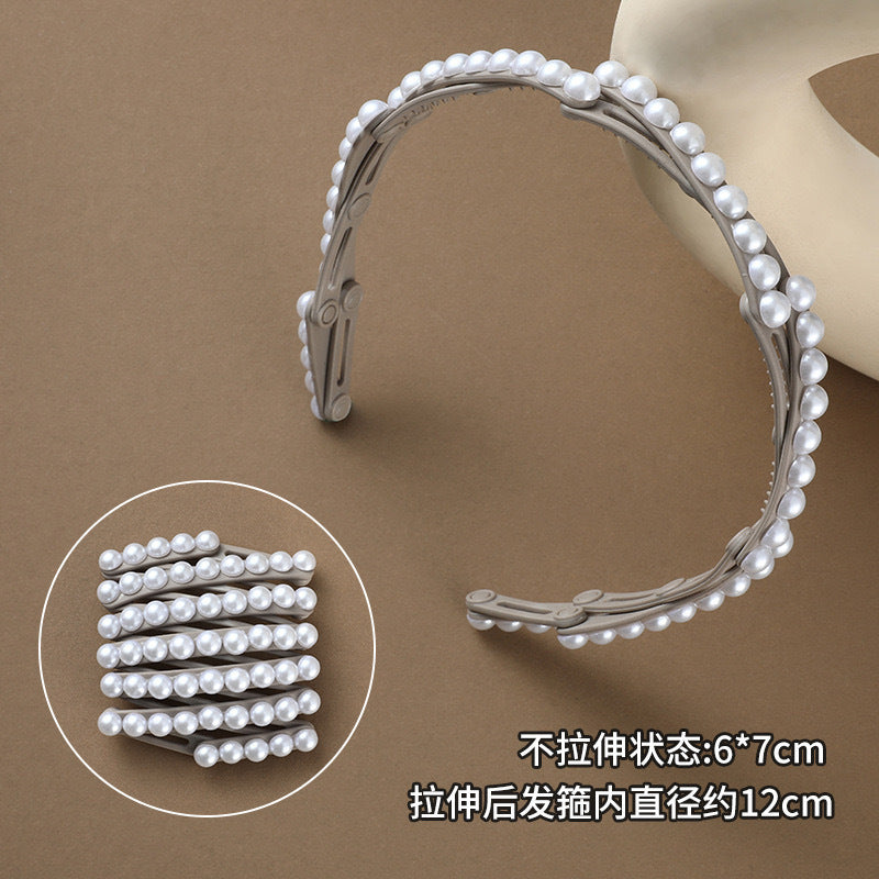 珍珠簡約髮箍