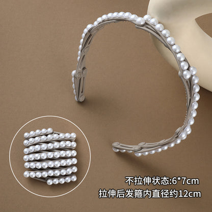 珍珠簡約髮箍