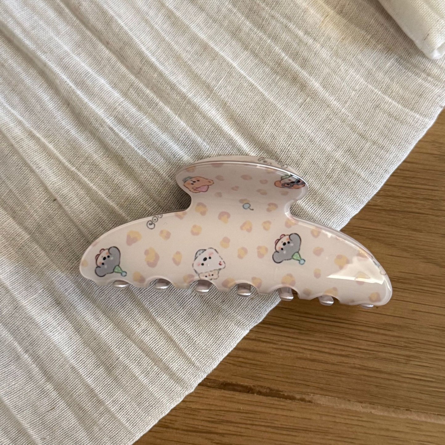 小狗卡通鯊魚夾