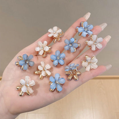 花朵髮夾套組－商品主圖｜https://igowo.tw/