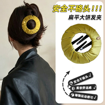 簡約經典髮夾－灰藍款細節｜https://igowo.tw/