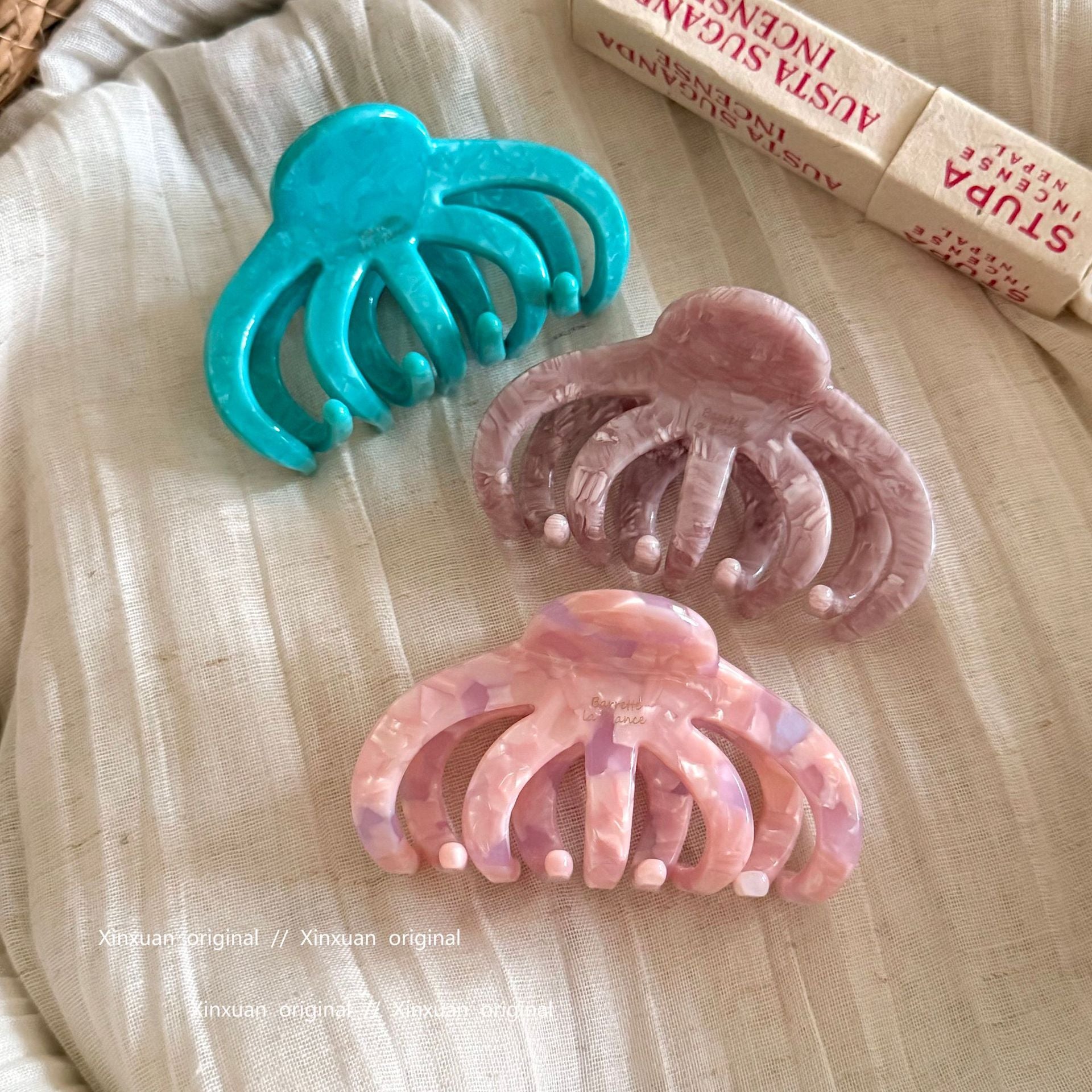 醋酸板材南瓜鯊魚夾－商品主圖｜https://igowo.tw/