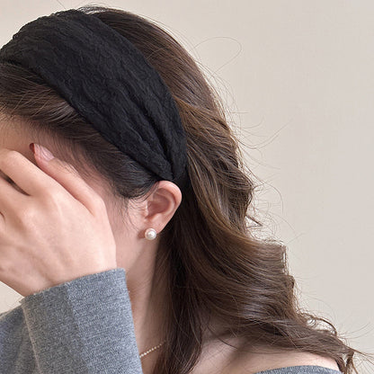 寬版簡約髮箍