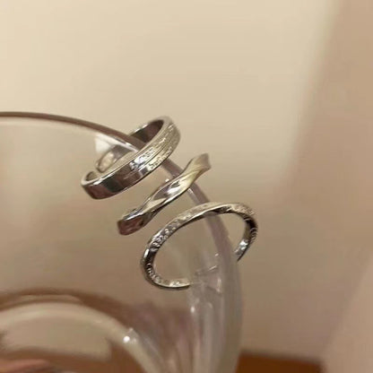 法式復古愛心耳環