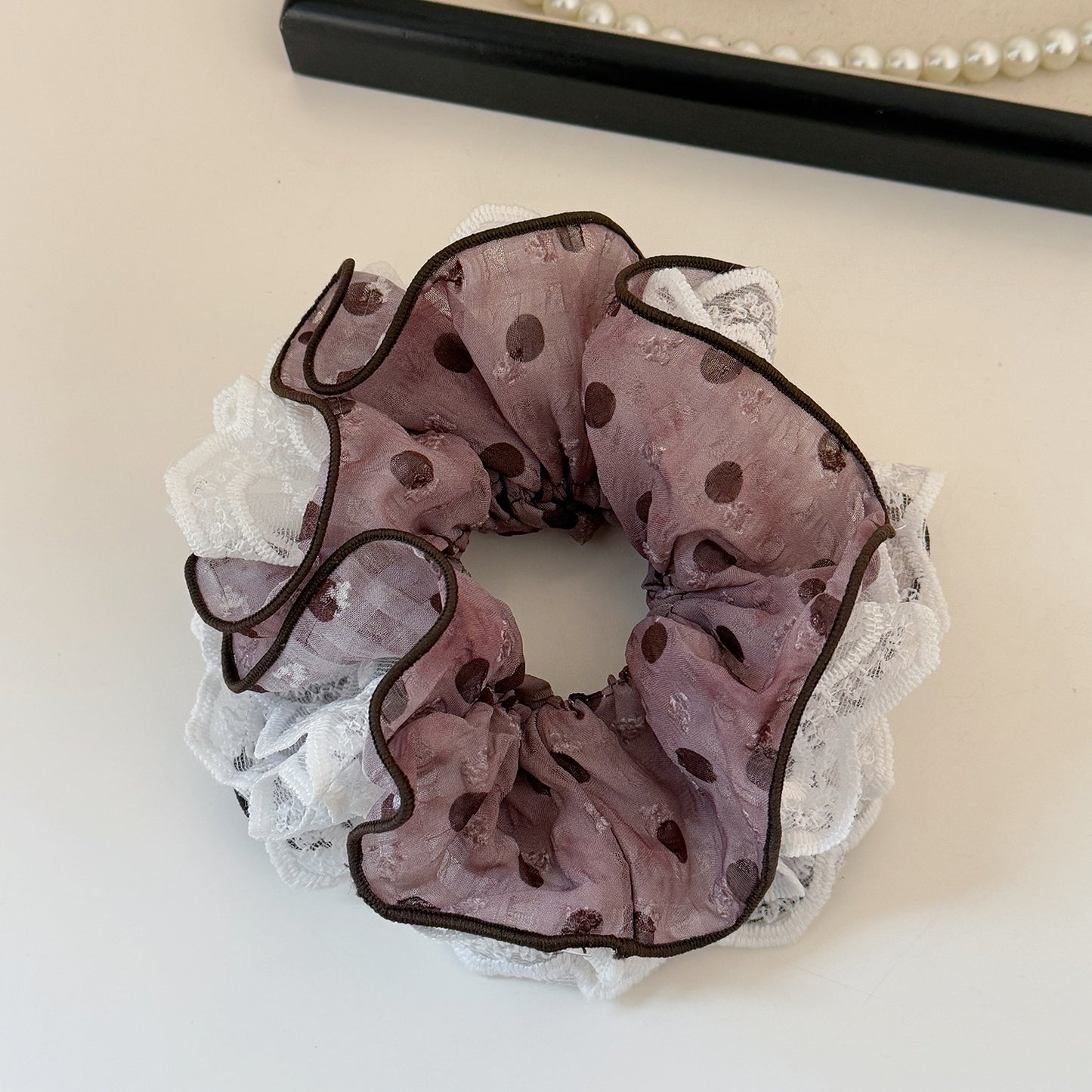 波點大腸圈髮圈