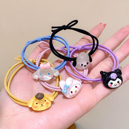 卡通簡約髮圈－商品主圖｜https://igowo.tw/