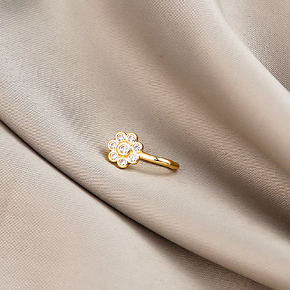 鋯石愛心U形微鑲飾品－細節特寫6｜https://igowo.tw/