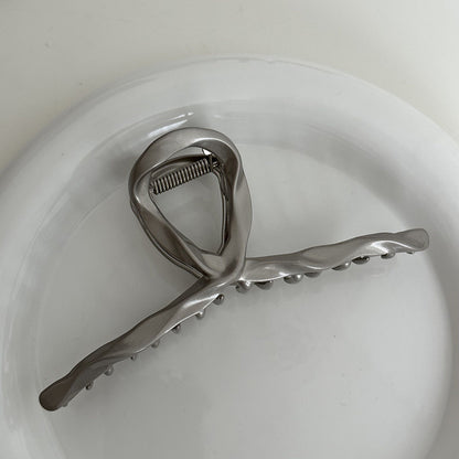金屬蝴蝶結鯊魚夾