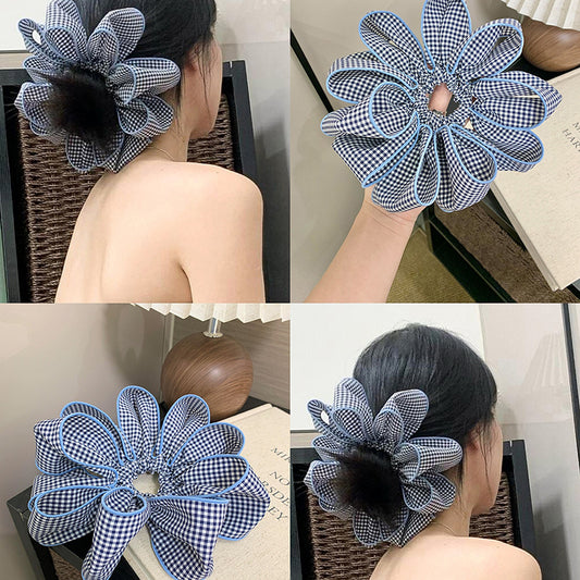 布面簡約髮圈－商品主圖｜https://igowo.tw/