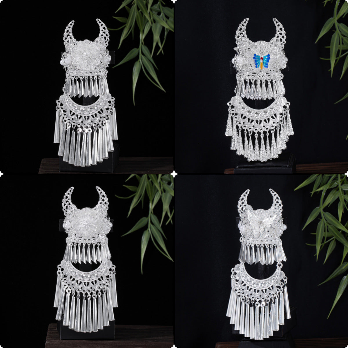 珍珠流蘇鏤空飾品－商品主圖｜https://igowo.tw/