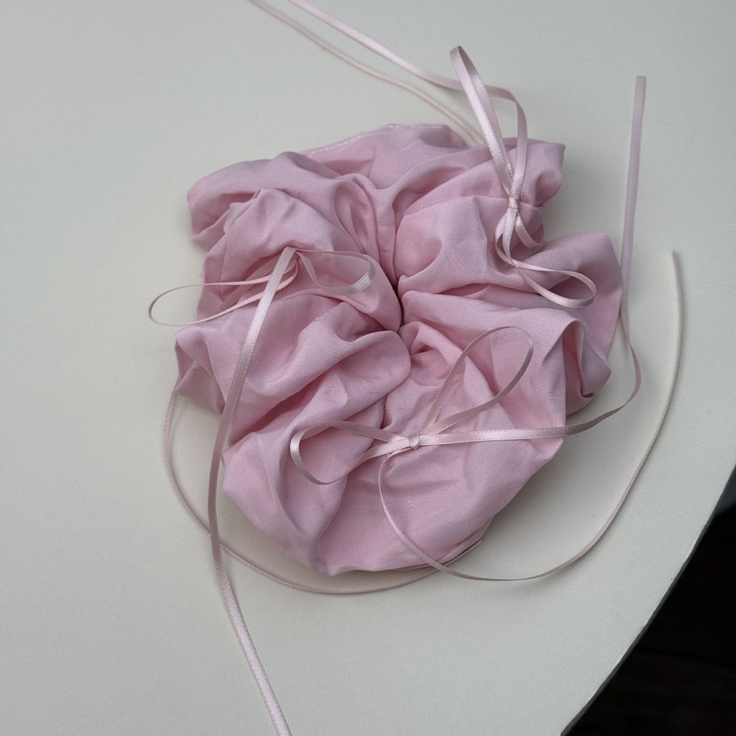 彩色緞帶蝴蝶結髮圈