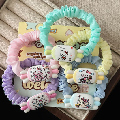 網紗貓咪髮圈－商品主圖｜https://igowo.tw/