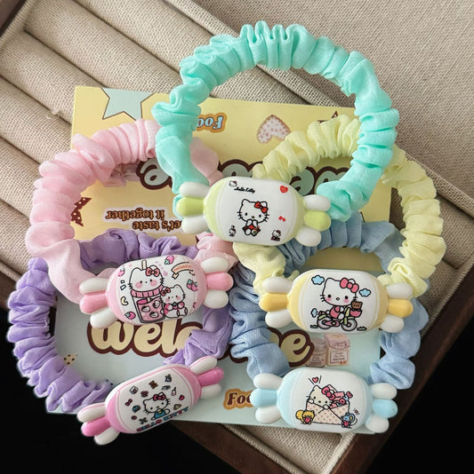 網紗貓咪髮圈－商品主圖｜https://igowo.tw/