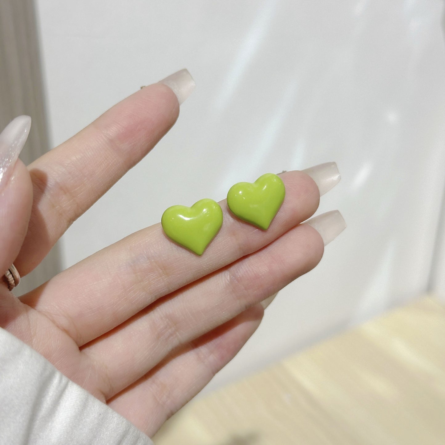 蝴蝶結花朵耳環－細節特寫15｜https://igowo.tw/