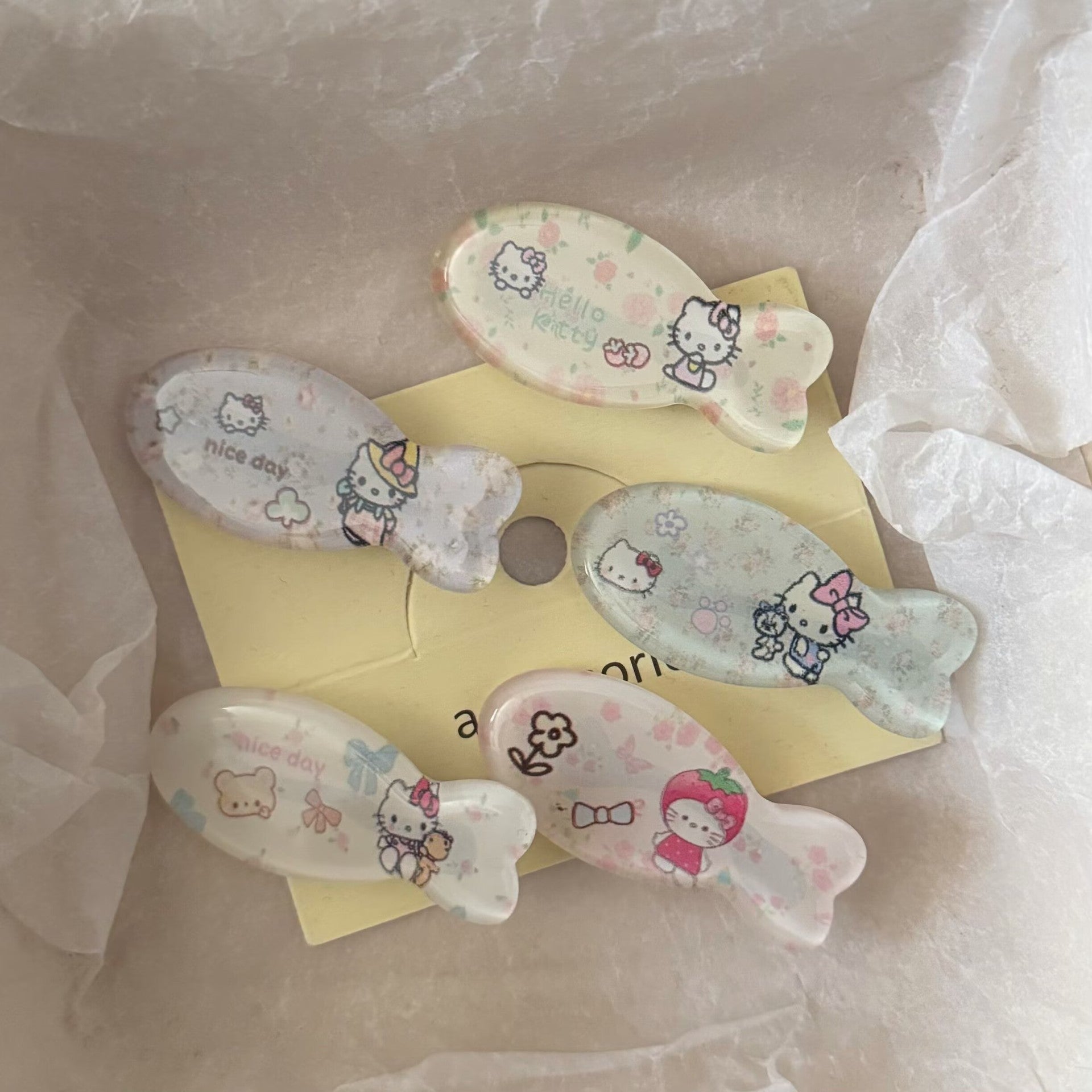 貓咪魚尾髮夾－商品主圖｜https://igowo.tw/