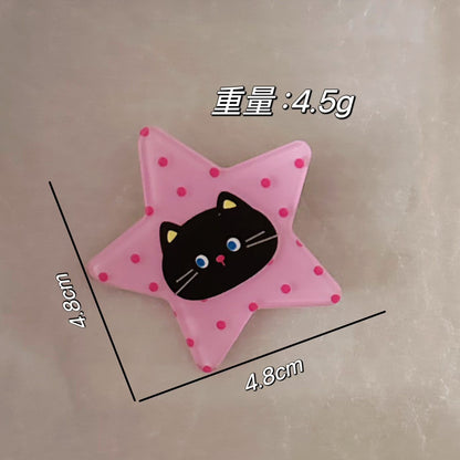 小熊星星髮夾