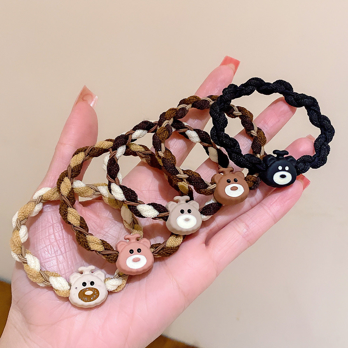 扭紋簡約髮圈－細節特寫8｜https://igowo.tw/