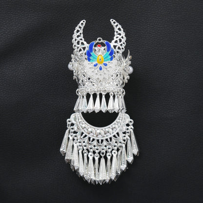 珍珠流蘇鏤空飾品－/花蝶/吊墜隨機款細節｜https://igowo.tw/