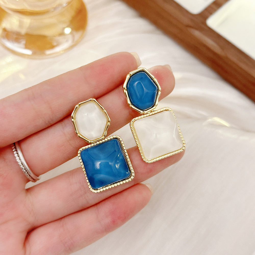 蝴蝶結花朵耳環－細節特寫31｜https://igowo.tw/