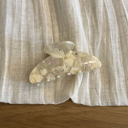 鑲鑽精雕鯊魚夾