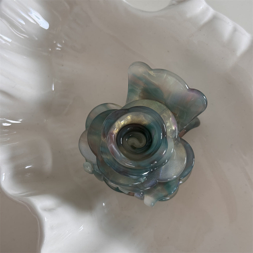 醋酸板材花朵簡約髮夾