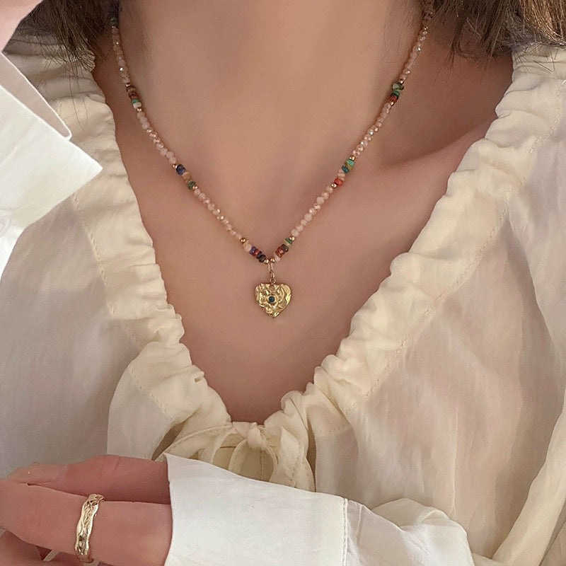 金色珍珠電鍍項鍊－3#項鍊-金色.款細節｜https://igowo.tw/